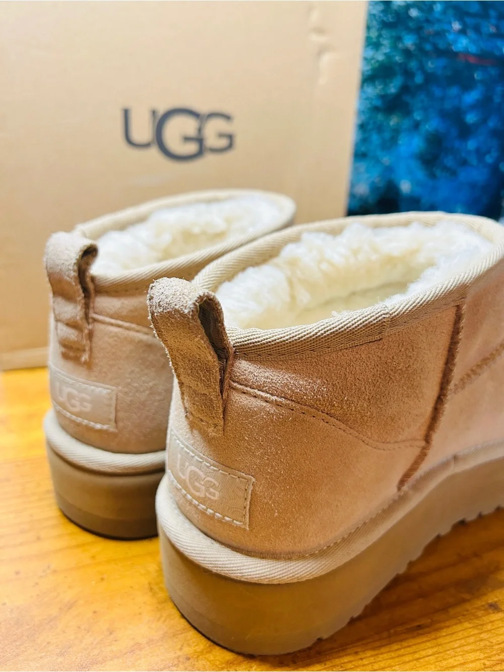 UGG soft suede